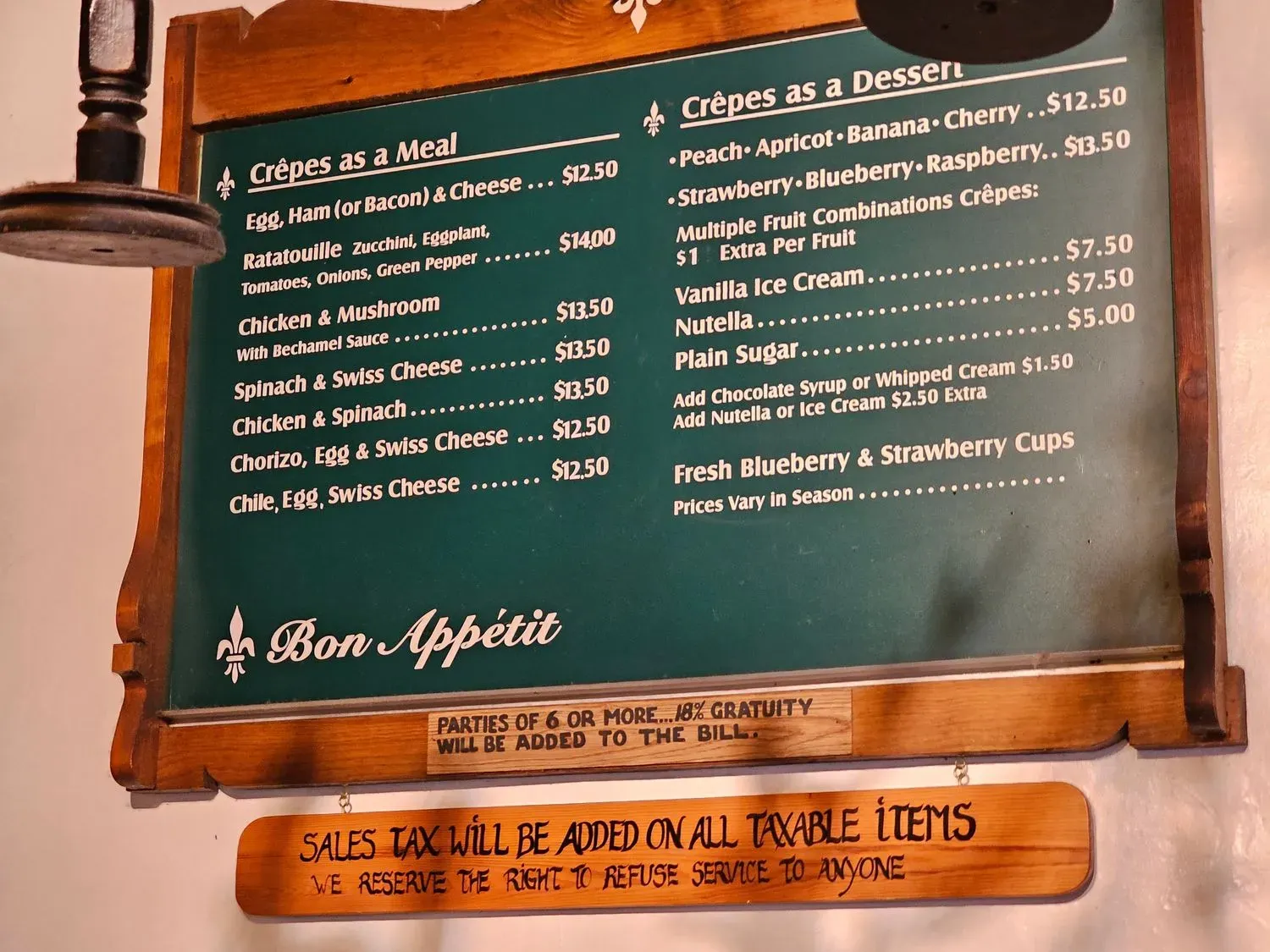 Menu 6