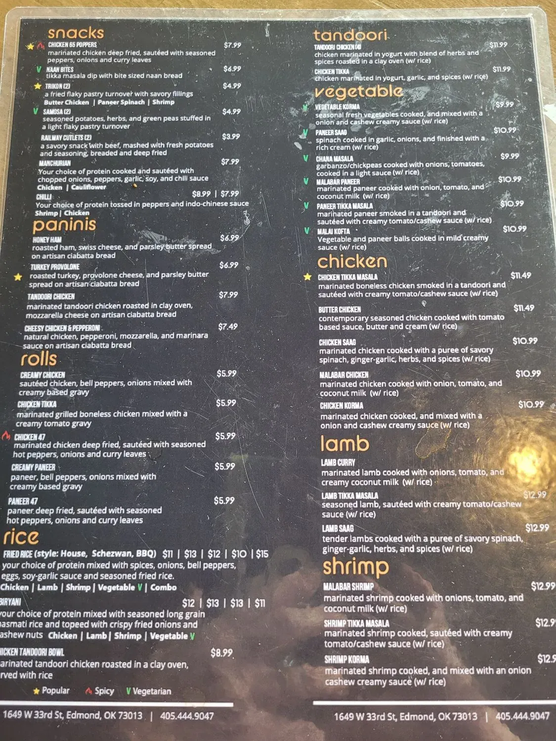 Menu 3