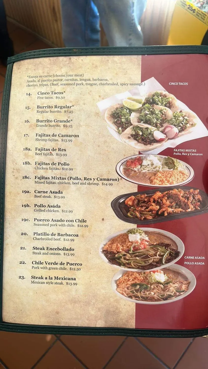 Menu 6