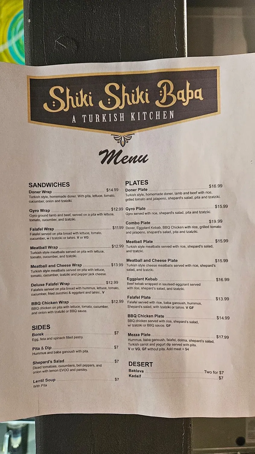 Menu 4