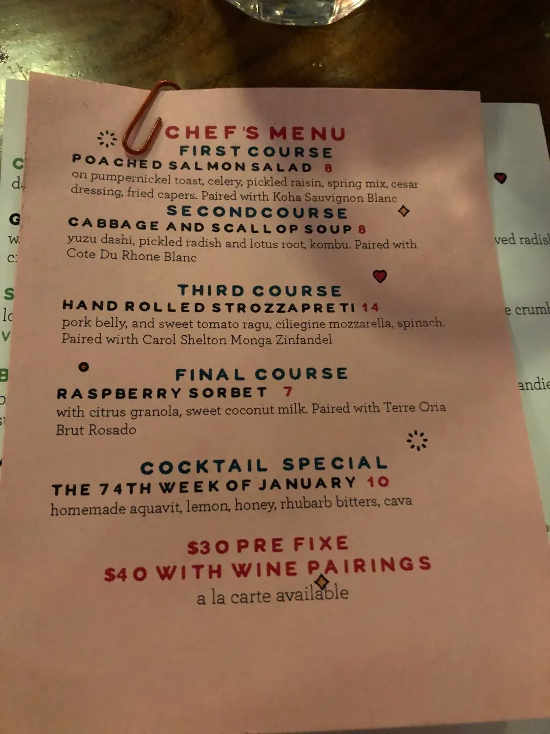 Menu 6