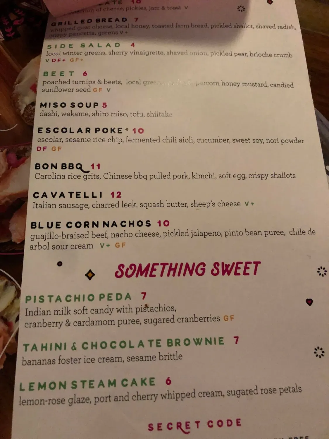 Menu 3