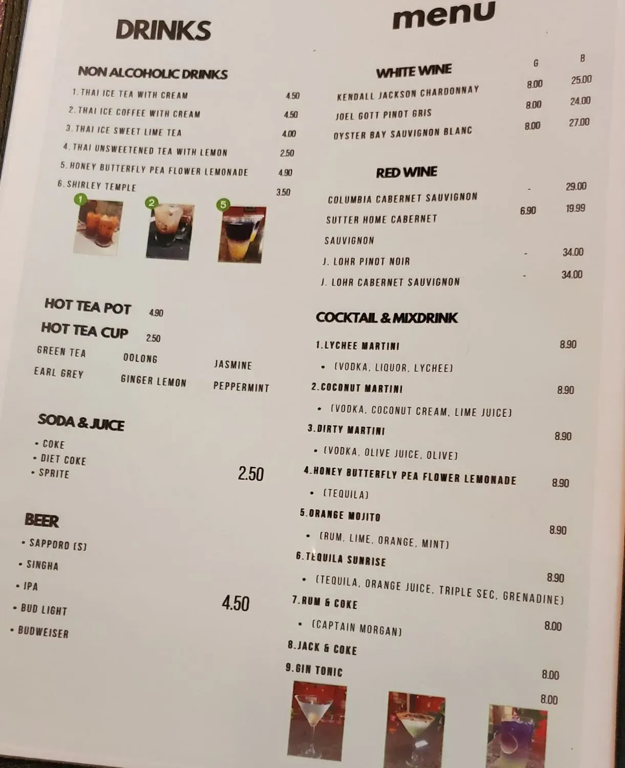 Menu 4