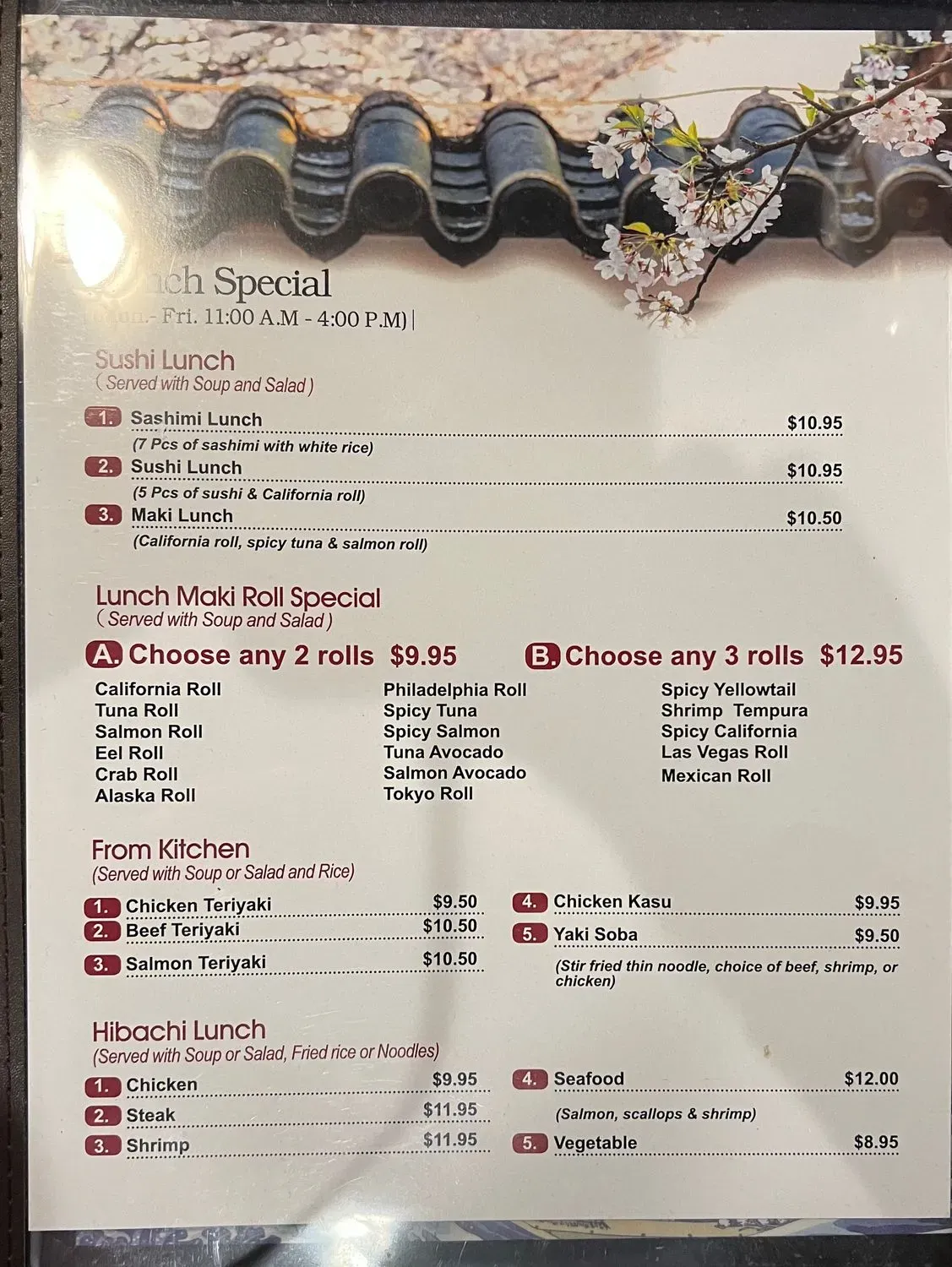 Menu 6