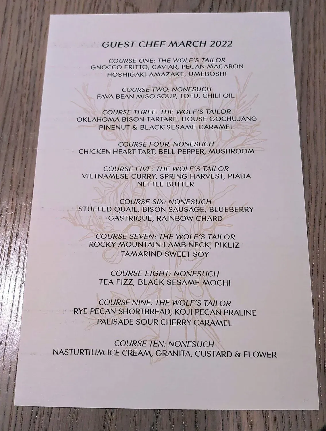 Menu 3