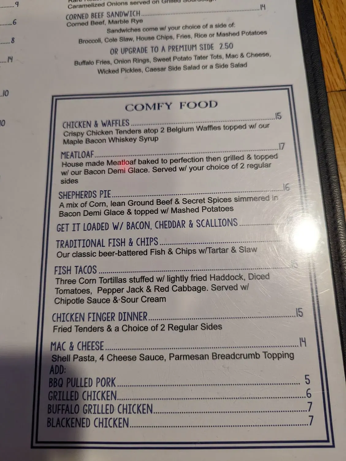 Menu 6