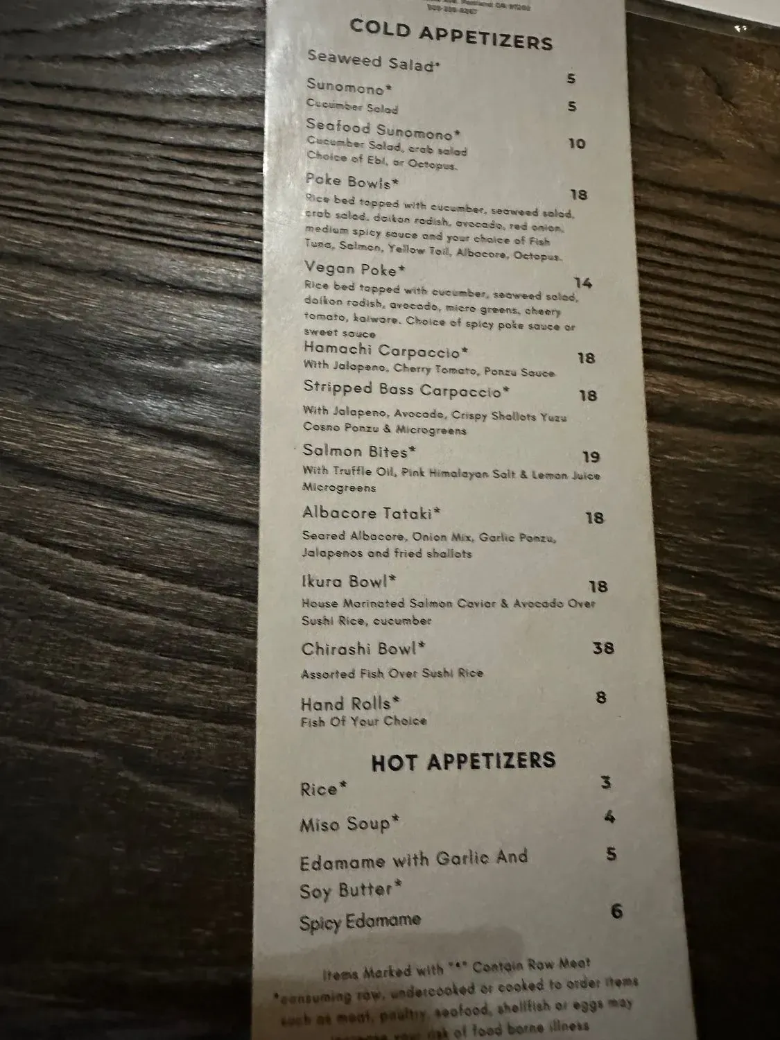 Menu 4