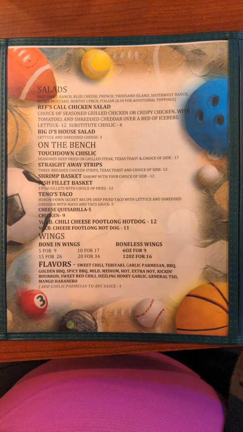 Menu 6