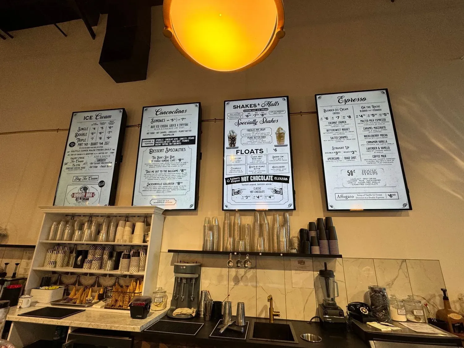 Violets & Cream Menu - Updated October 2025