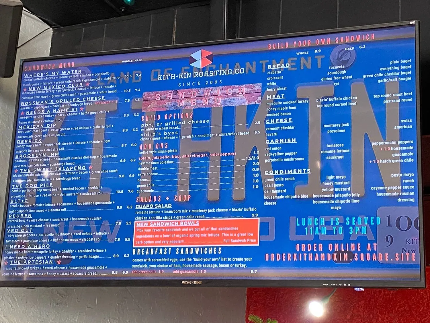 Menu 3