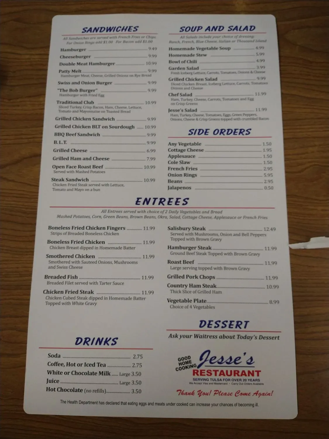 Menu 4