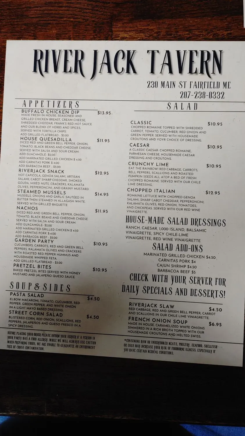 Menu 4