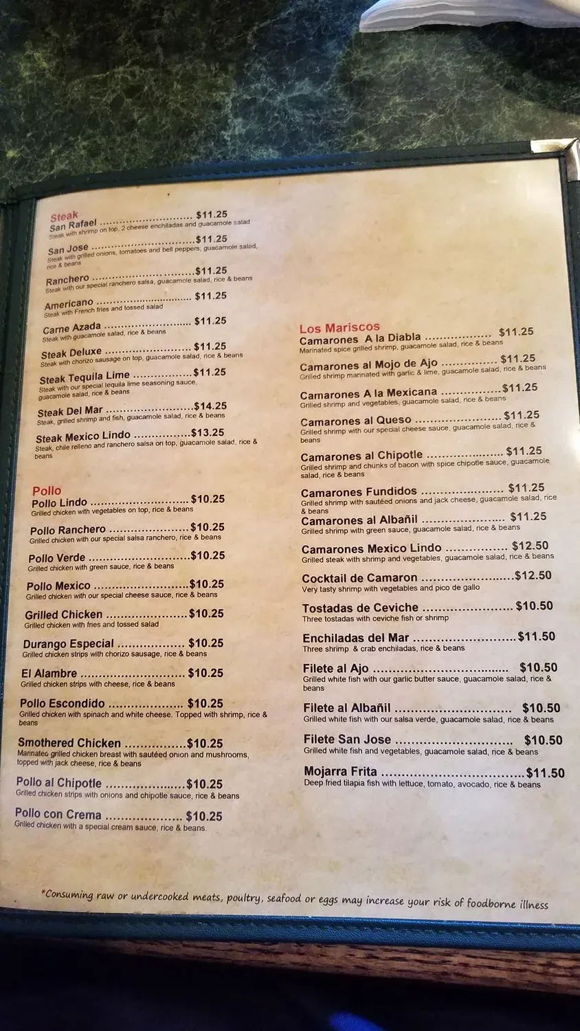 Menu 4