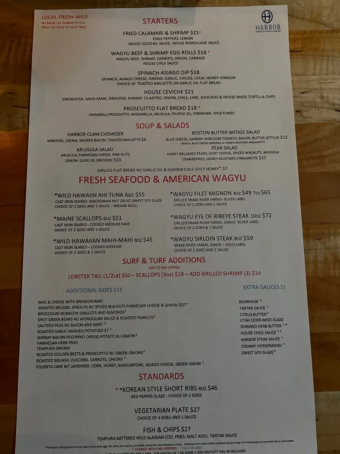 Menu 6