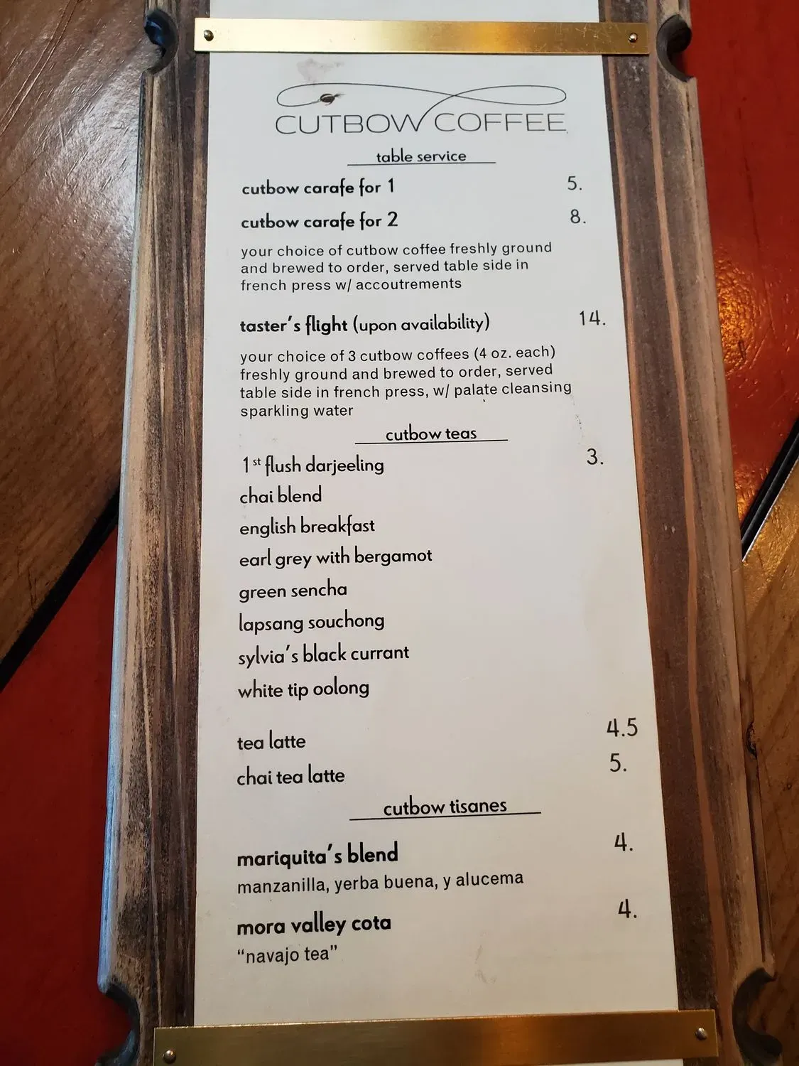 Menu 4