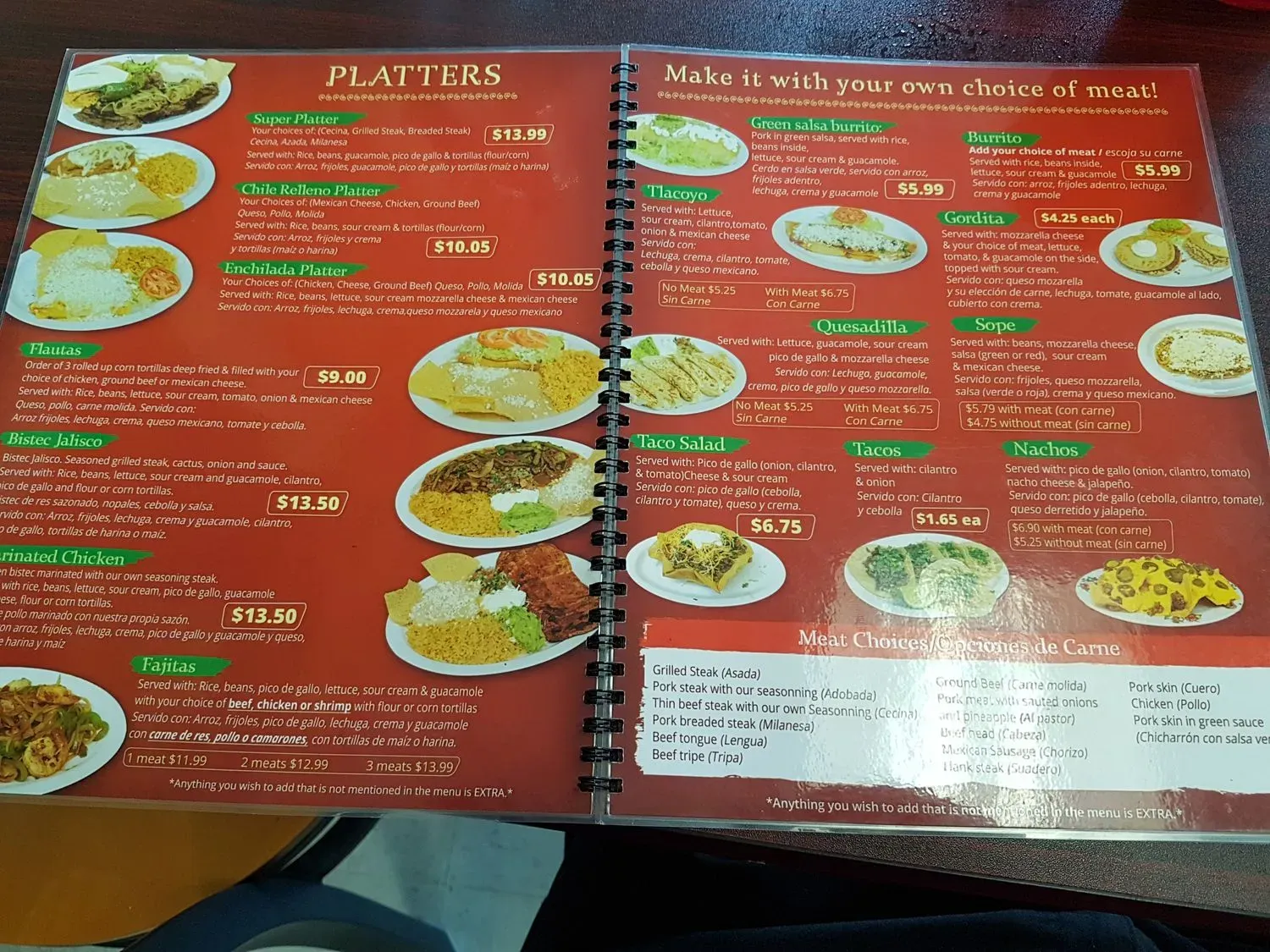 Menu 6