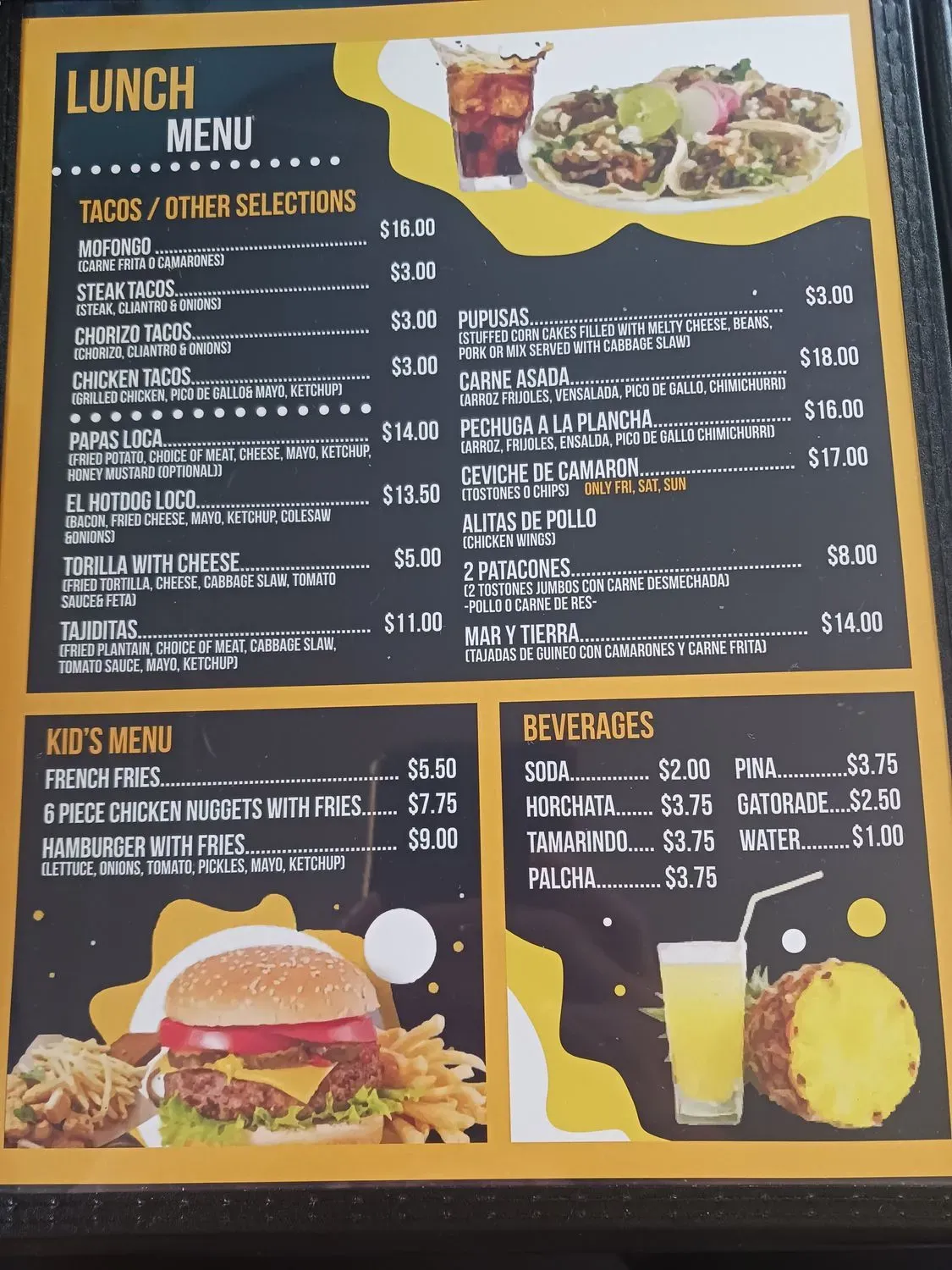 Menu 3