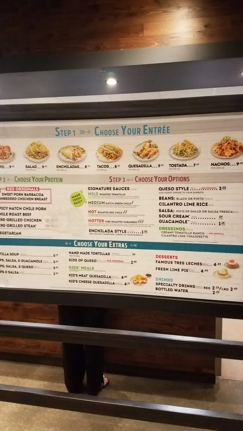 Cafe Rio Fresh Modern Mexican Menu - Updated October 2025