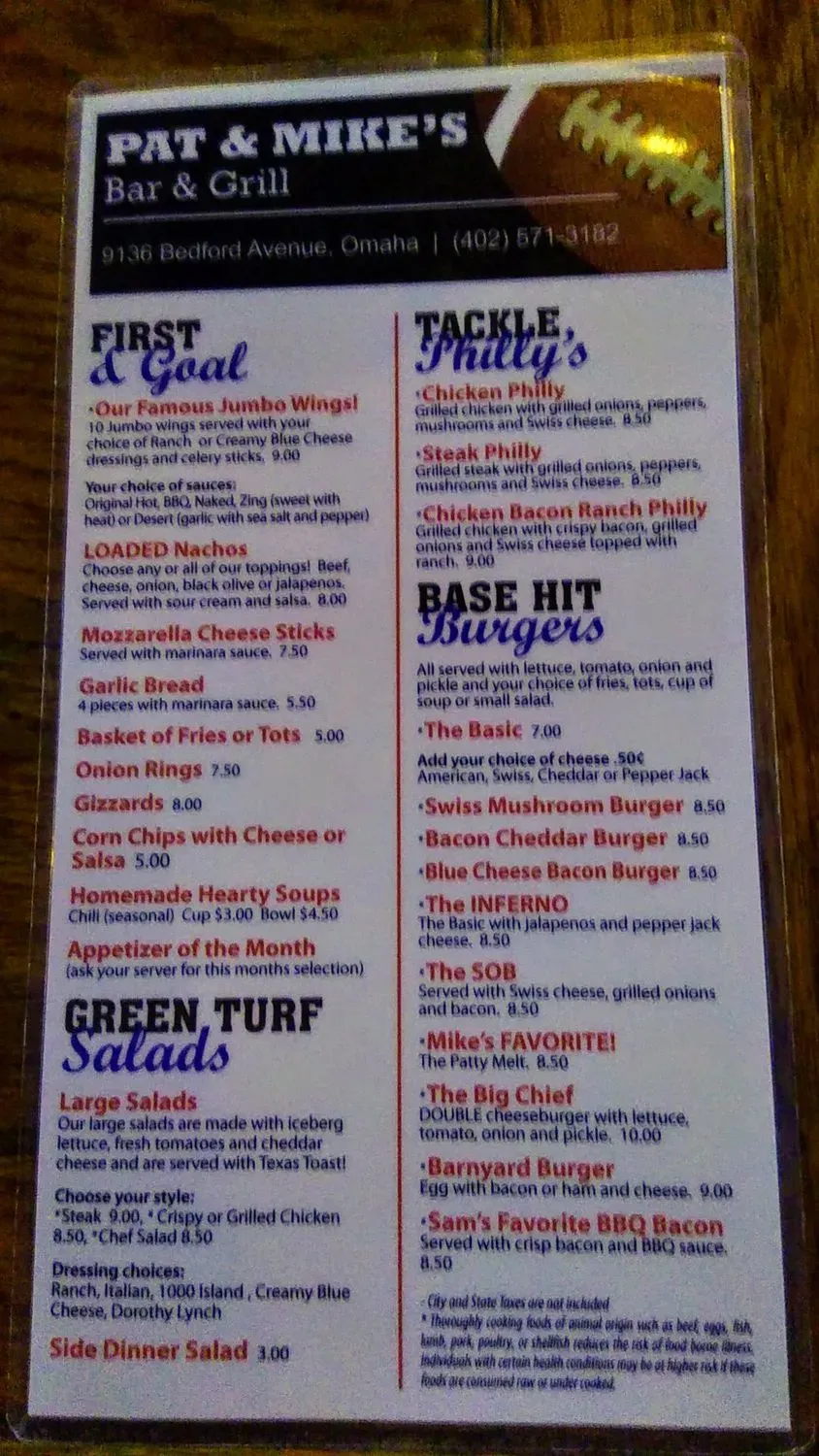 Menu 4