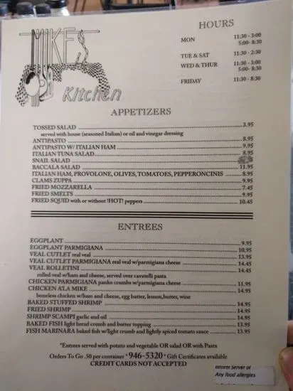 Menu 4