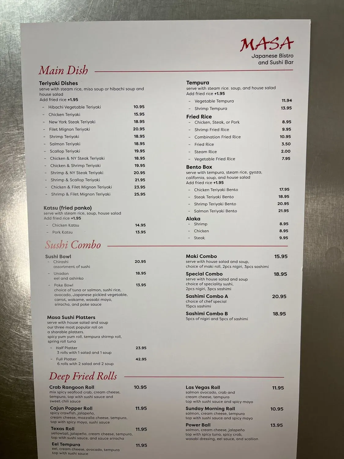 Menu 3