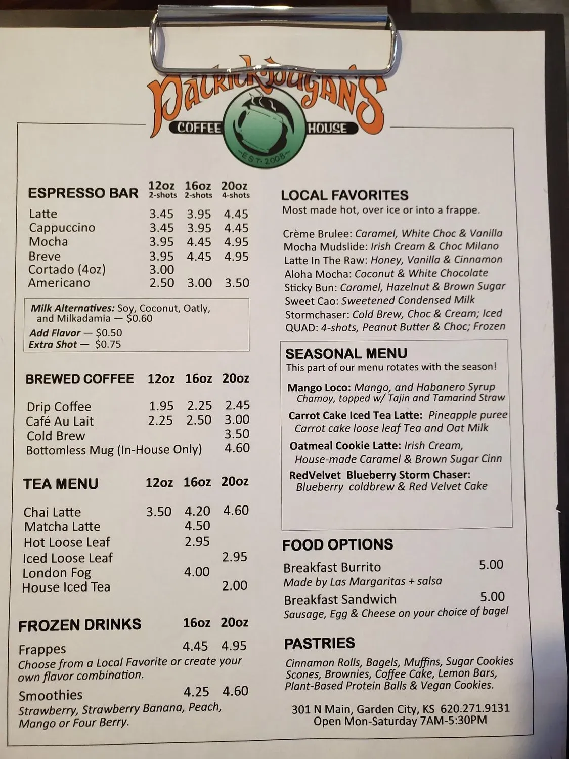 Menu 3