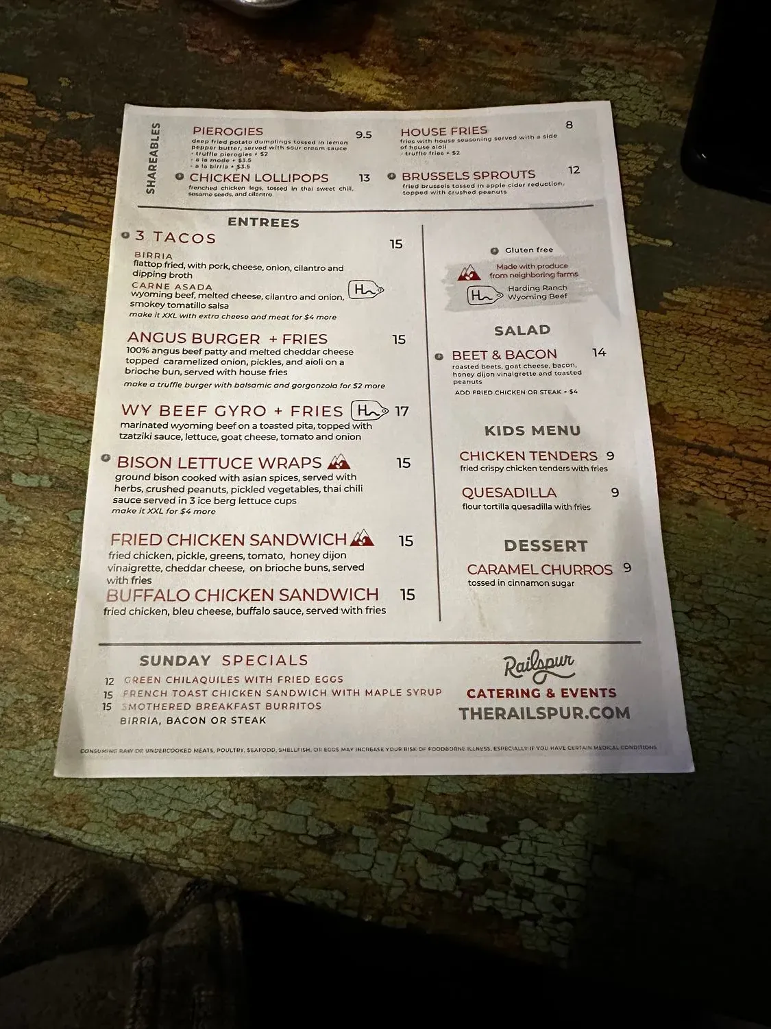 Menu 4