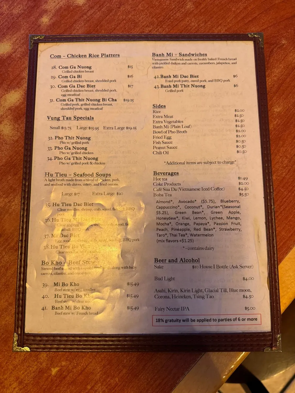 Menu 3