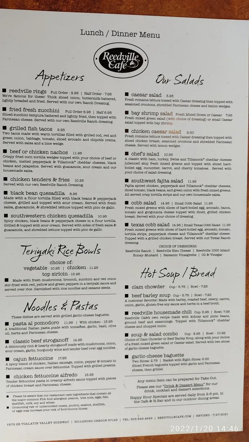 Menu 6