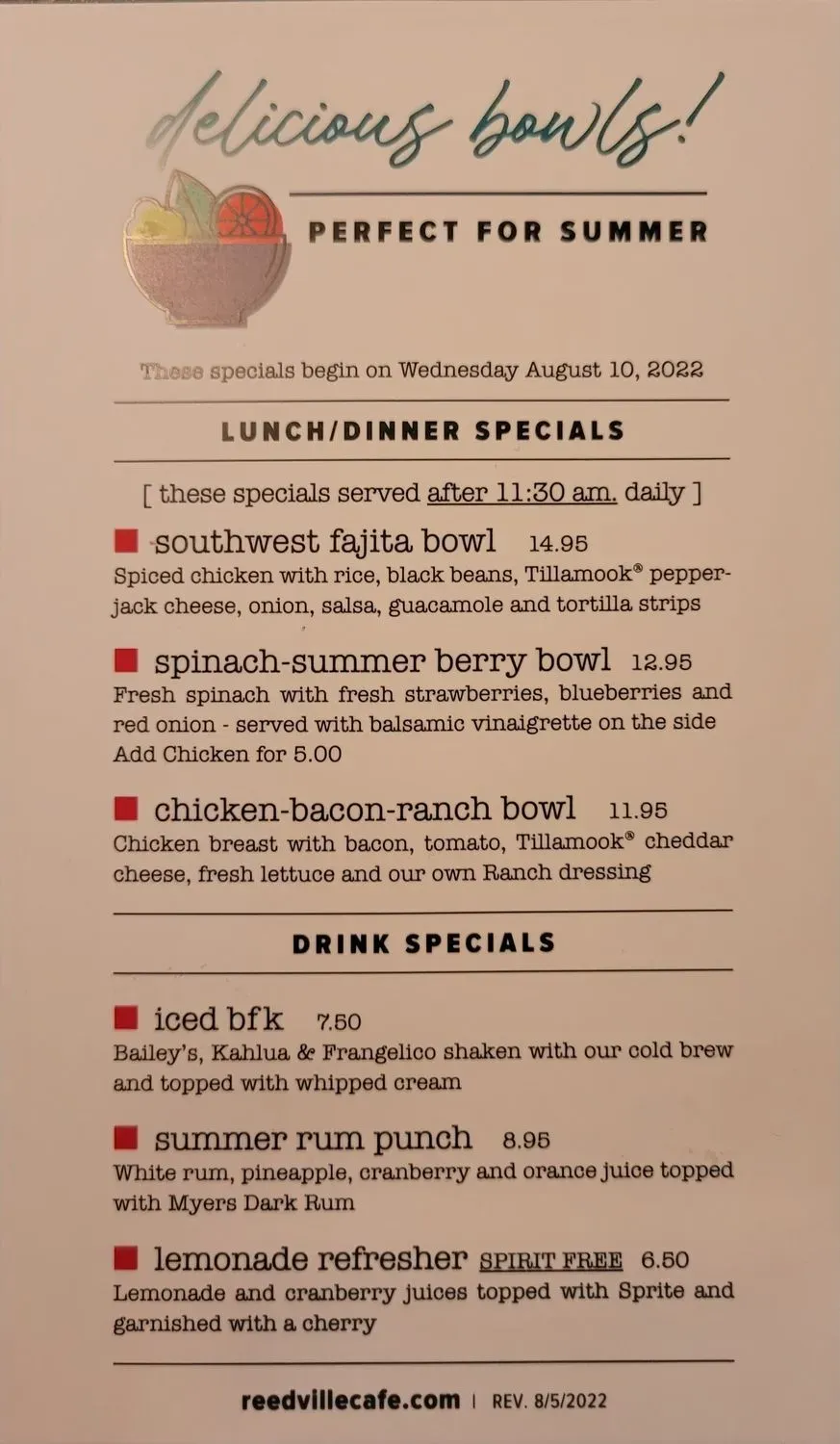 Menu 4