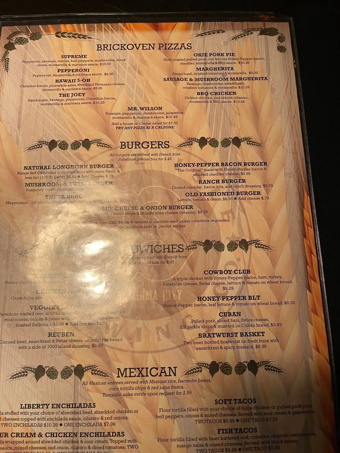 Menu 6