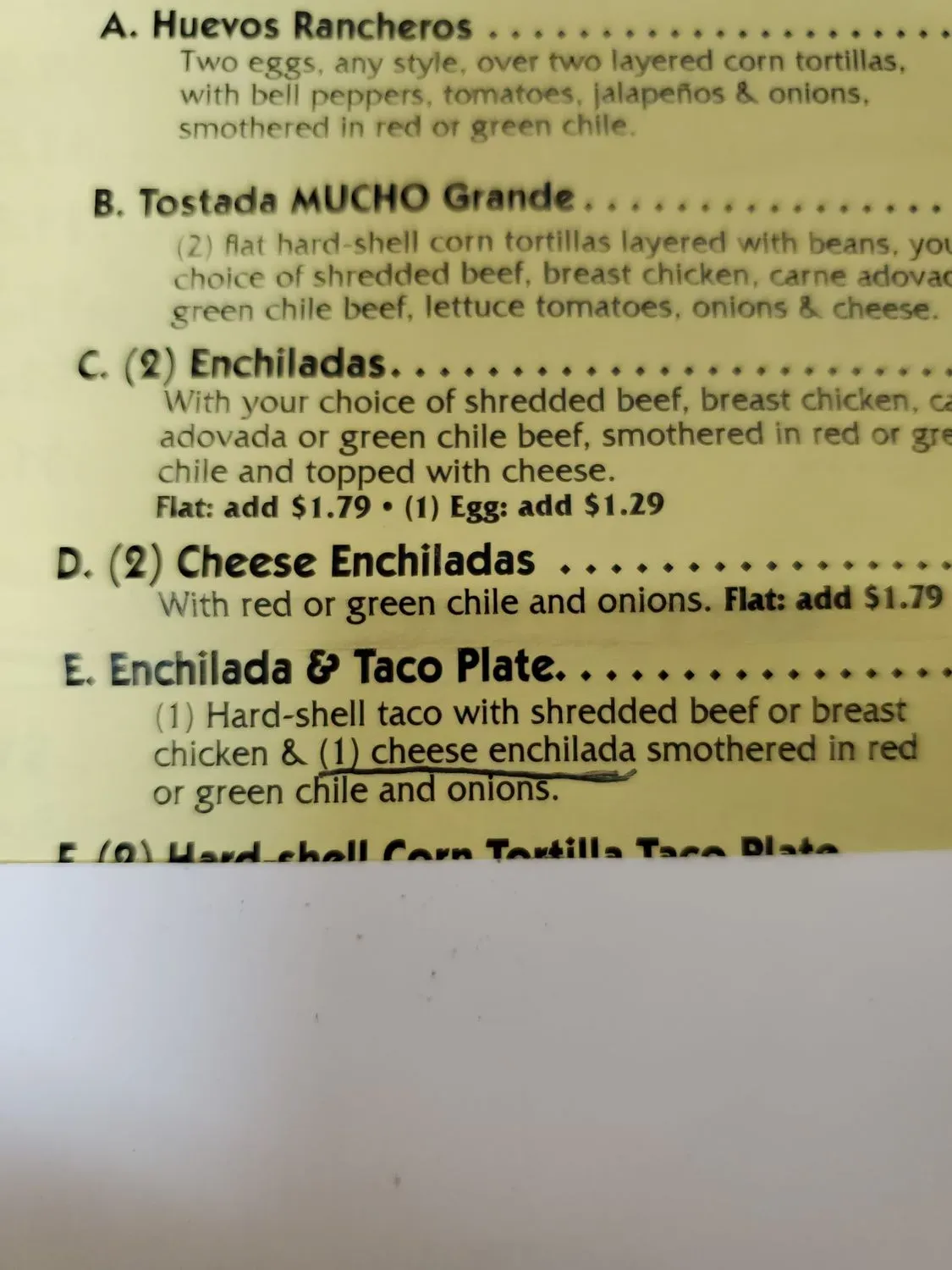 Menu 4