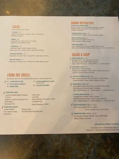 Menu 6