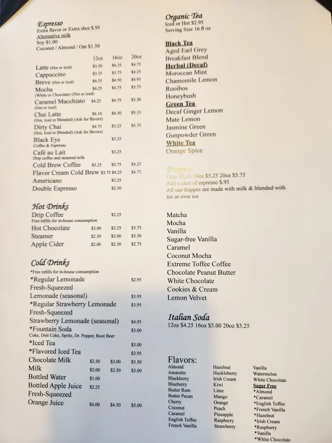 Menu 4