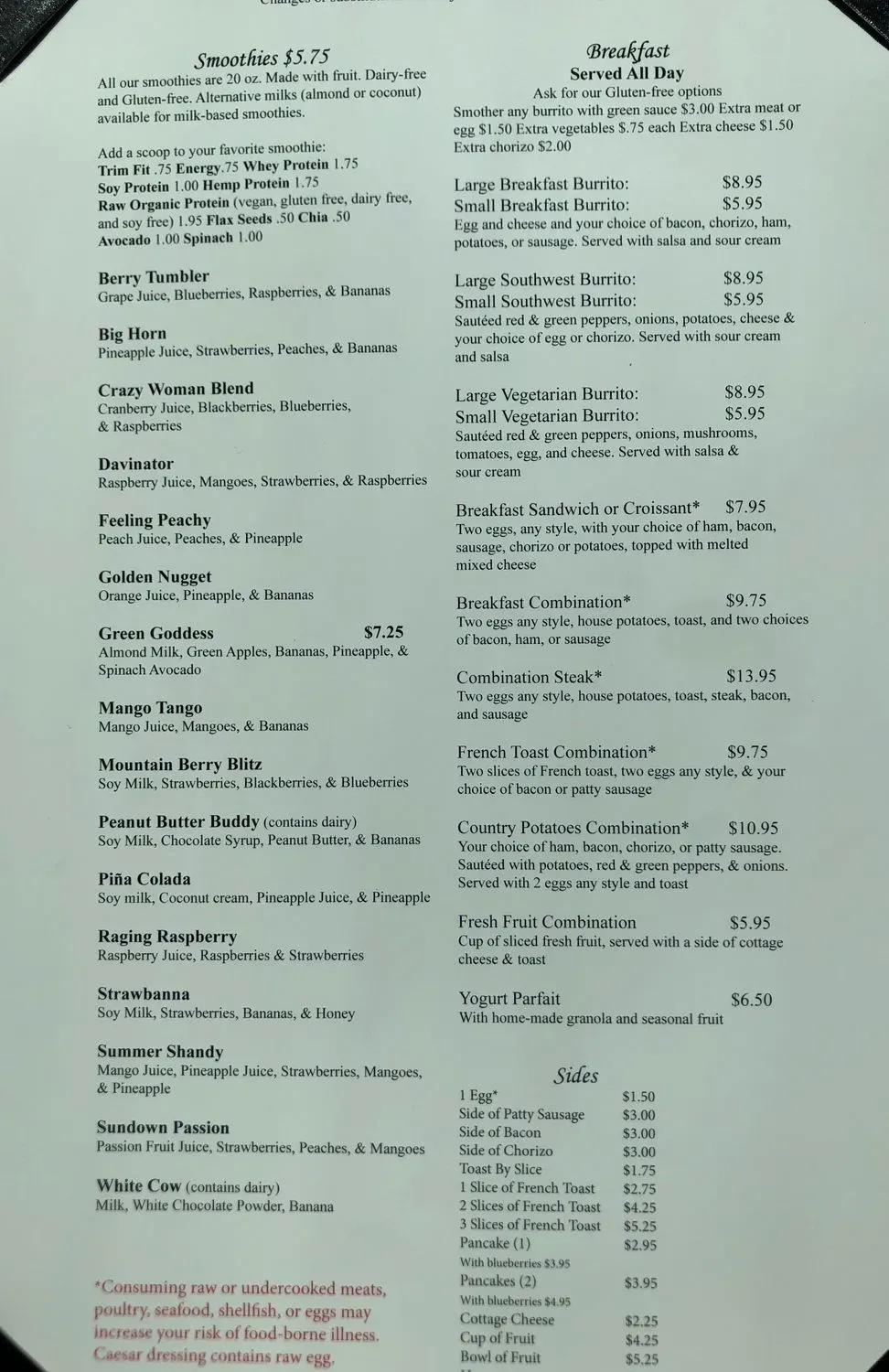 Menu 3