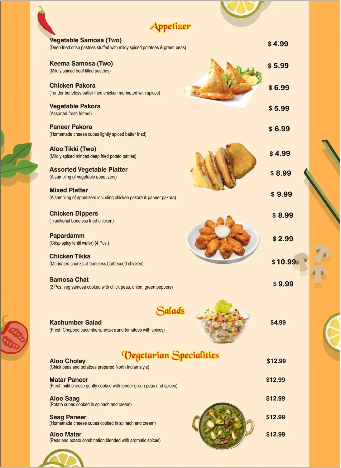 Menu 6