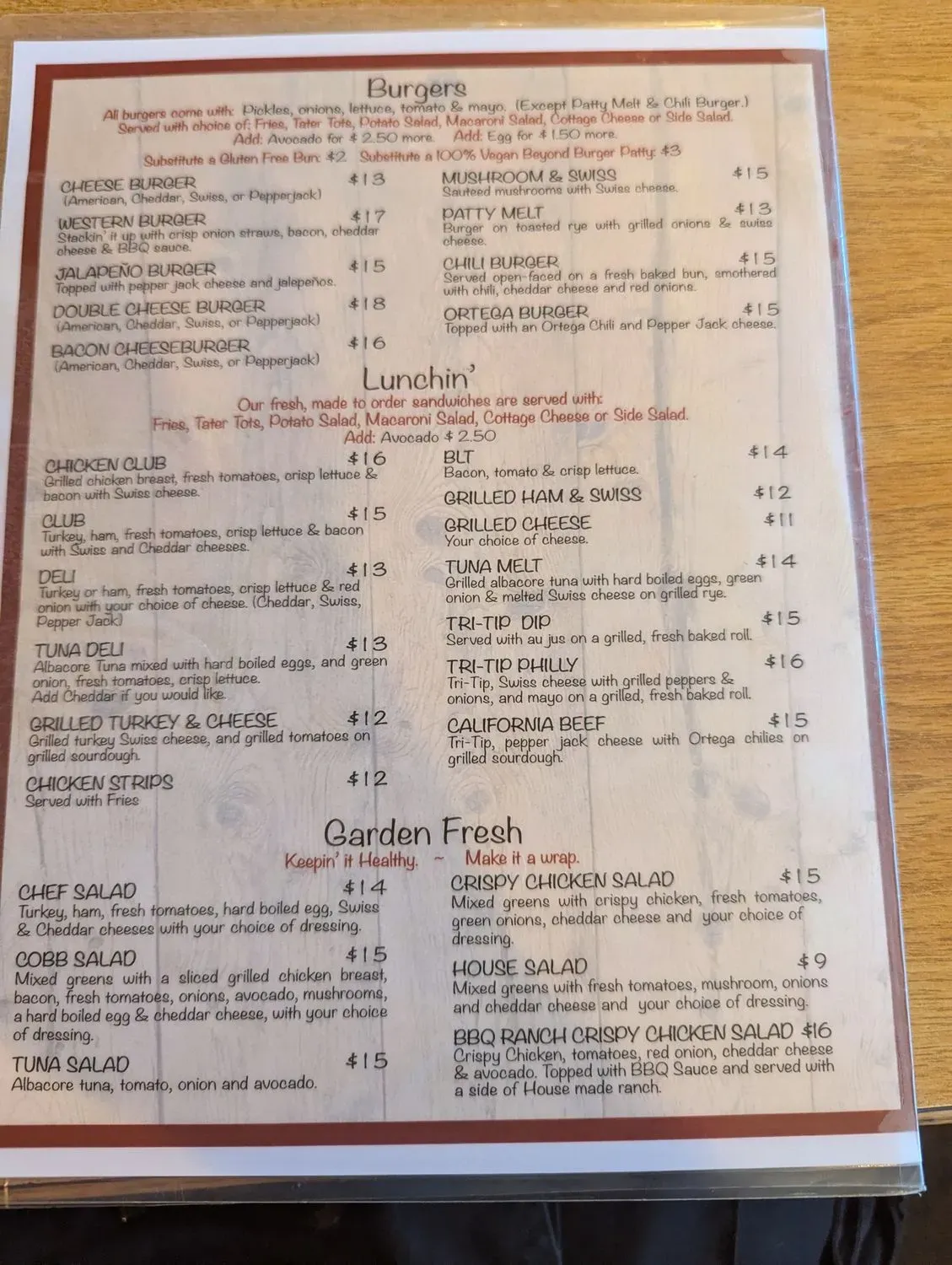 Menu 4