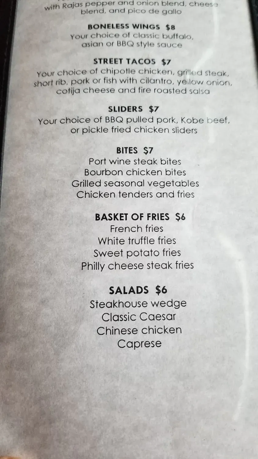 Menu 6