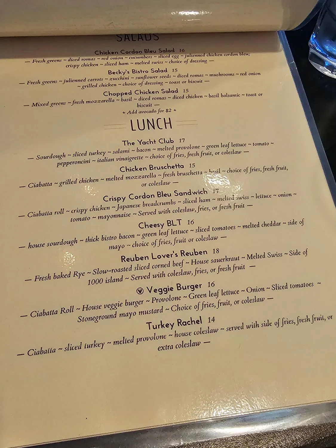 Menu 4