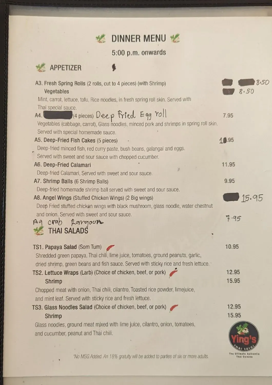 Menu 6