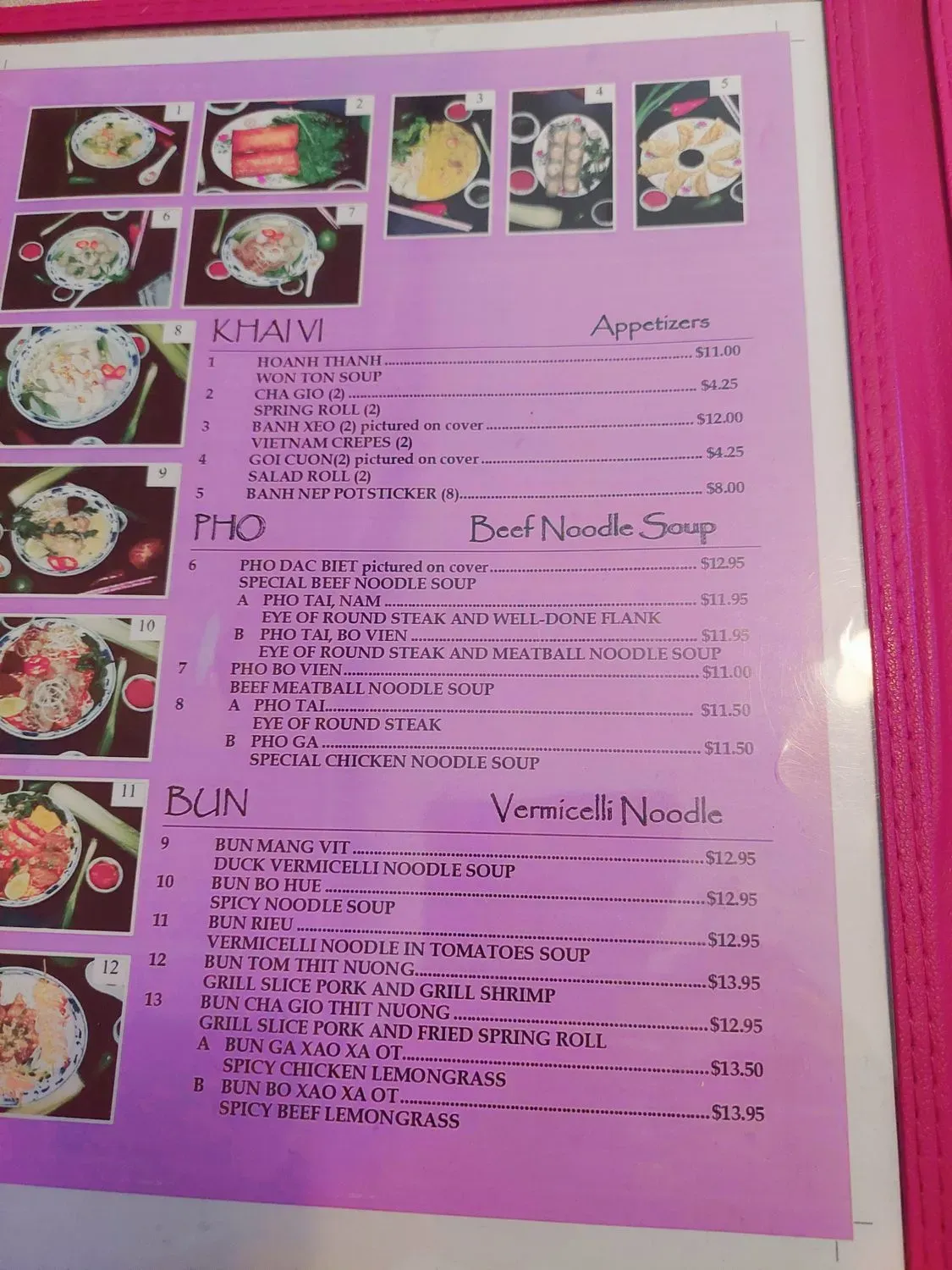 Menu 6