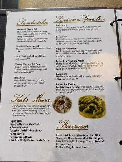 Menu 4