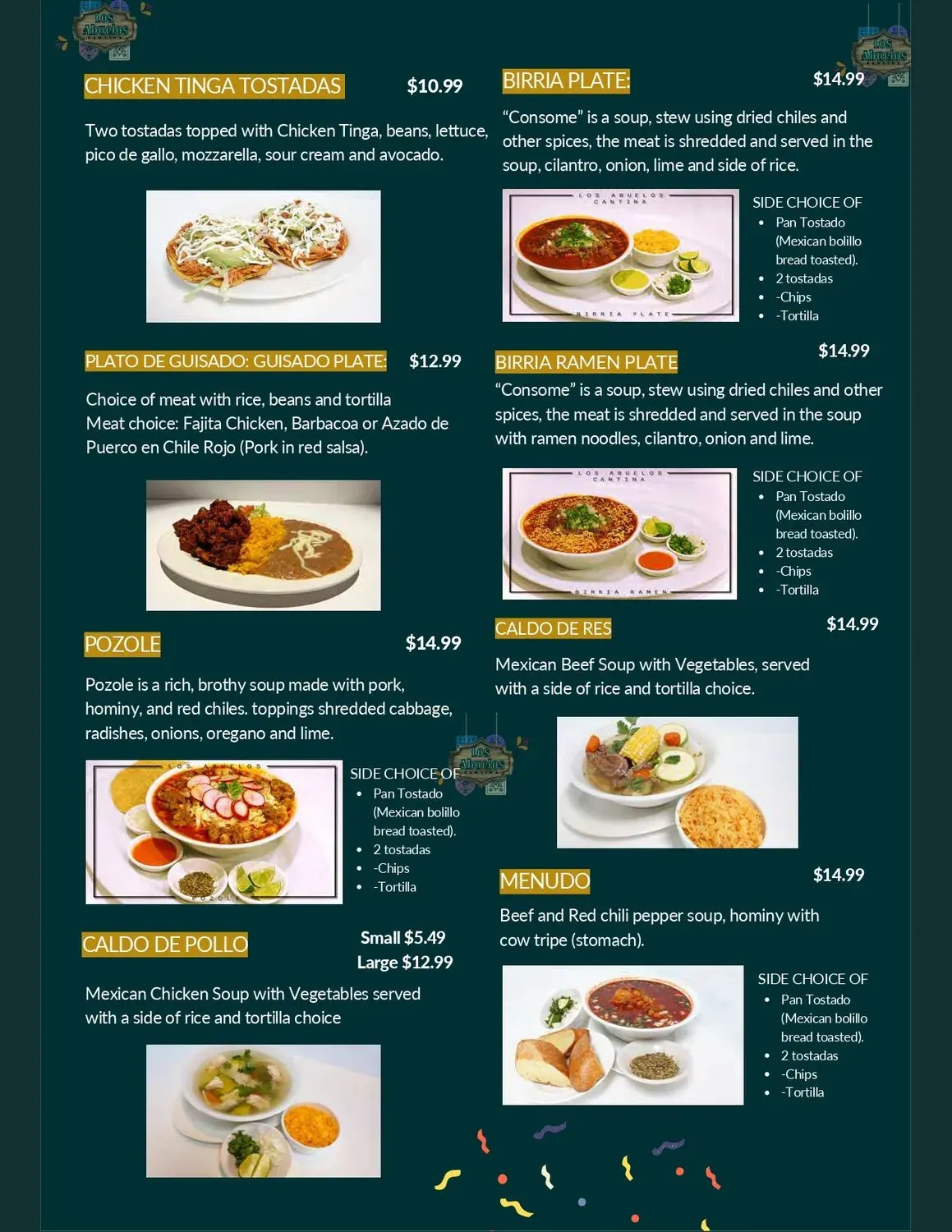 Menu 4