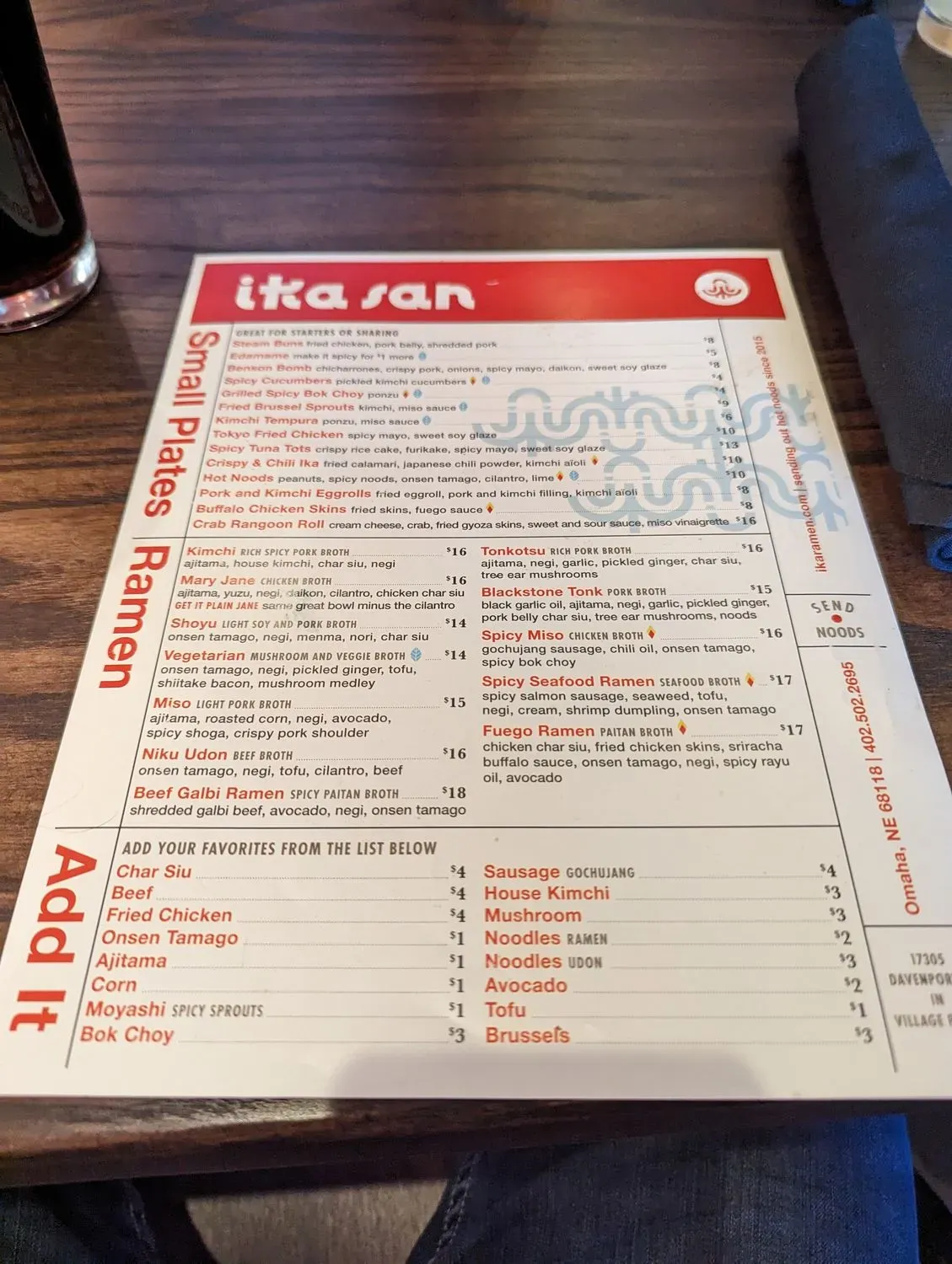 Menu 3