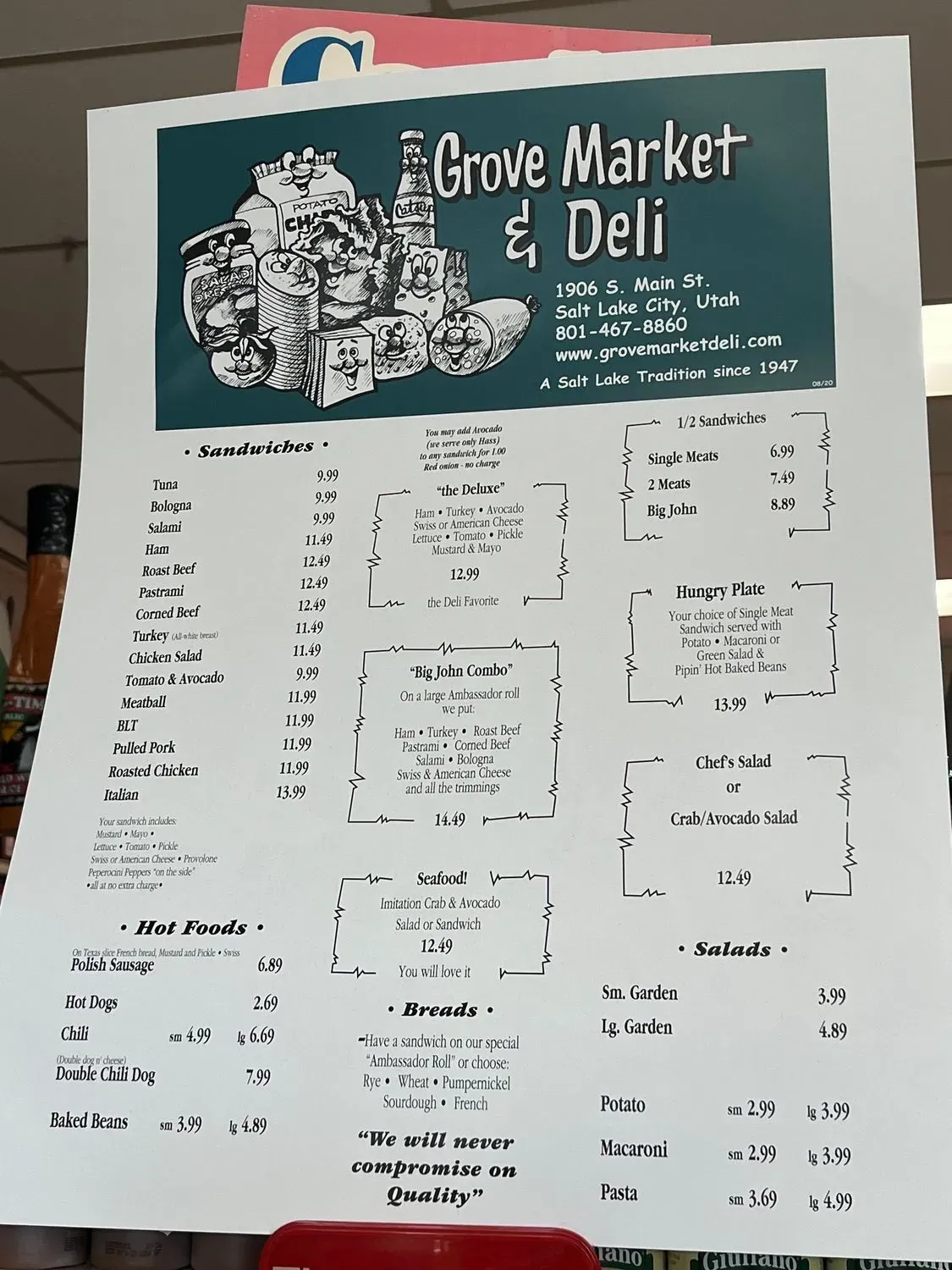 Menu 3