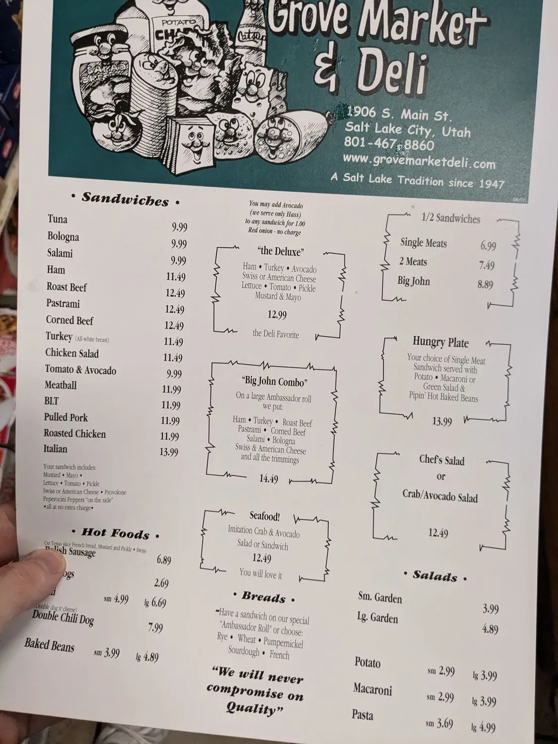 Menu 6