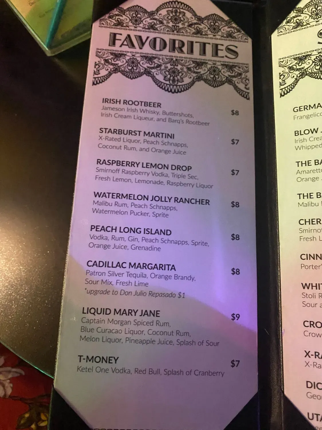 Menu 3