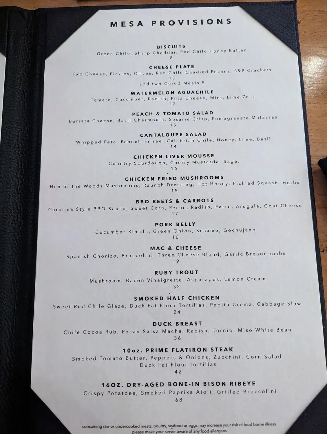 Menu 4