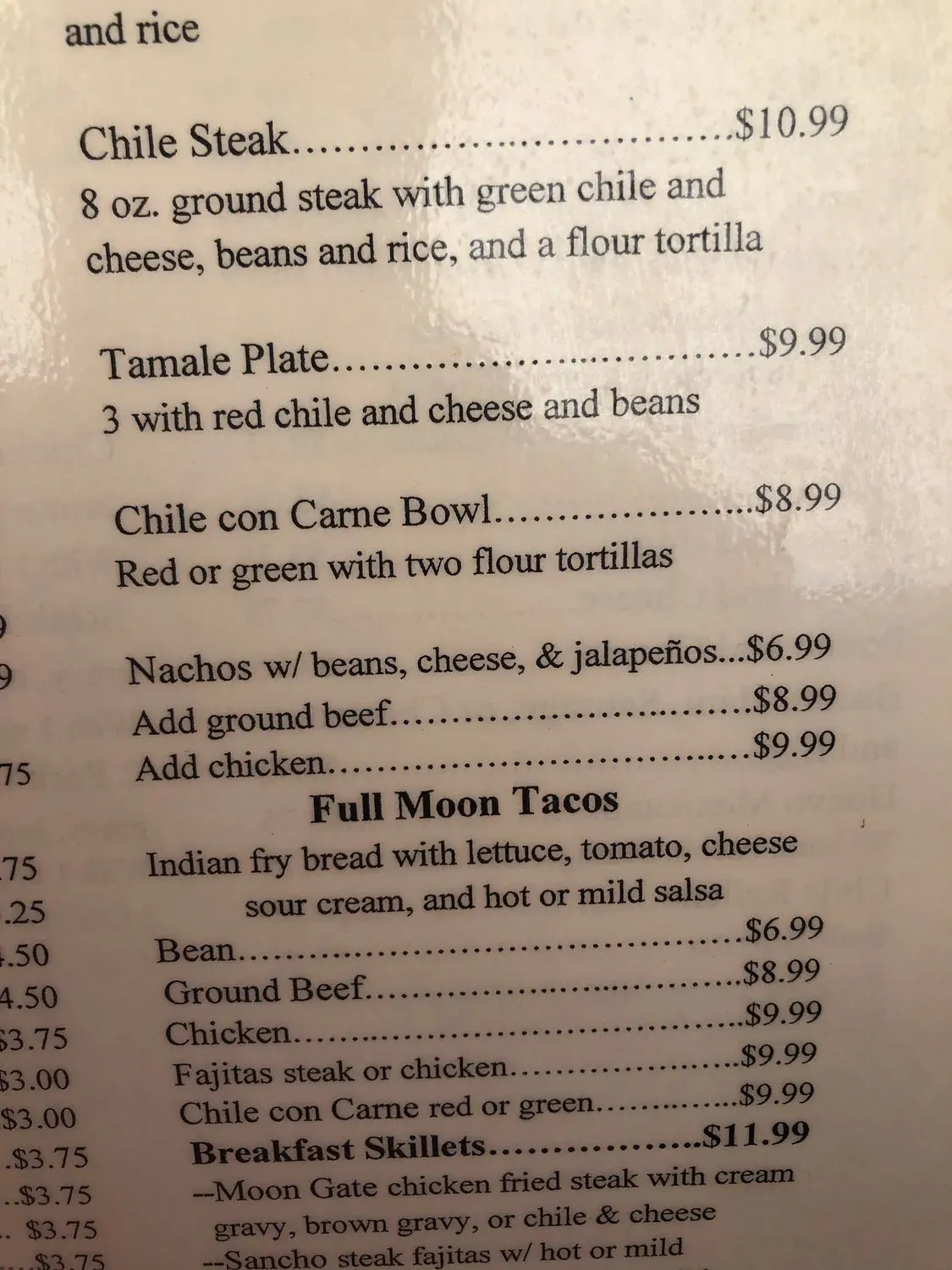 Menu 4
