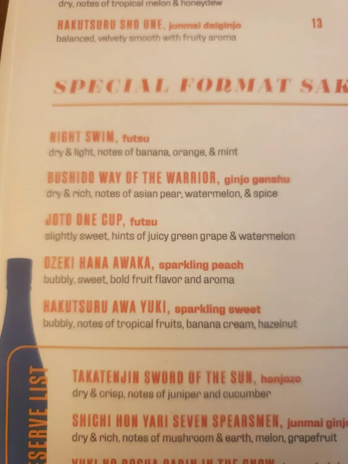 Menu 6